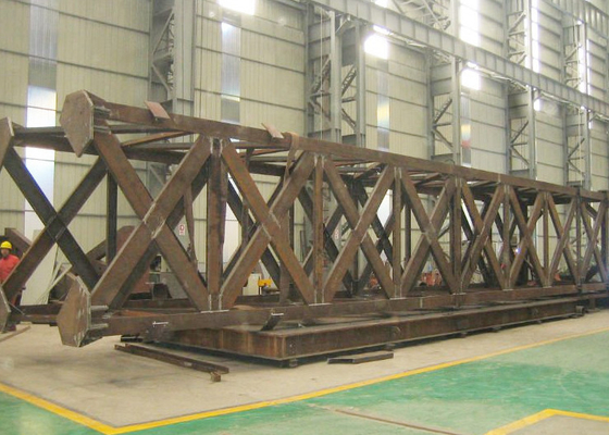 Скид рамки стальной структуры Q235 для платформы оборудования на нефтедобывающей промышленности