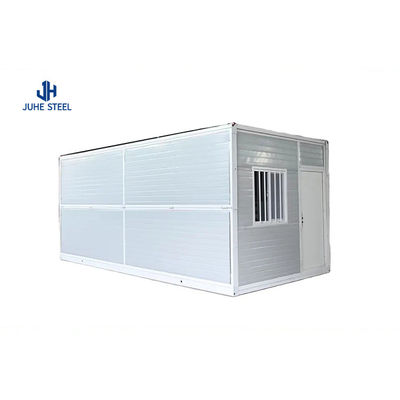 20ft Prefab Модульные дома Складируемые складываемые контейнерный дом с окном из алюминиевого сплава