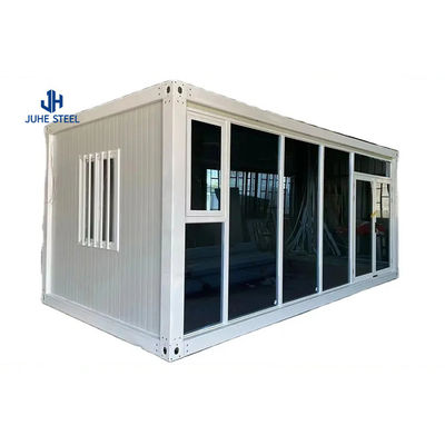 20ft Prefab Модульные дома Складируемые складываемые контейнерный дом с окном из алюминиевого сплава