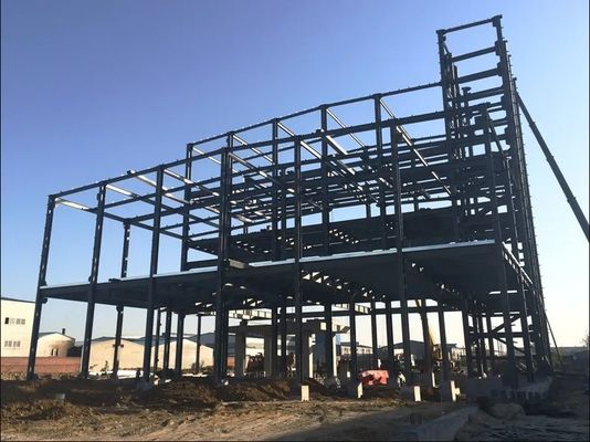 Крыша из гофрированной стали Сборка сэндвич-панелей для класса Q235B и Q355B