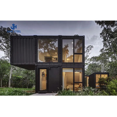 Домашний Prefab Container House с твердой H-образной стальной балки и двери сэндвич-панели