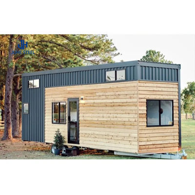 Домашний Prefab Container House с твердой H-образной стальной балки и двери сэндвич-панели