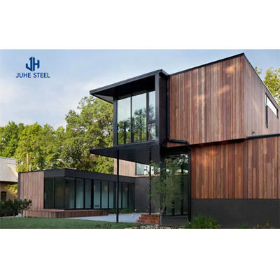 Домашний Prefab Container House с твердой H-образной стальной балки и двери сэндвич-панели