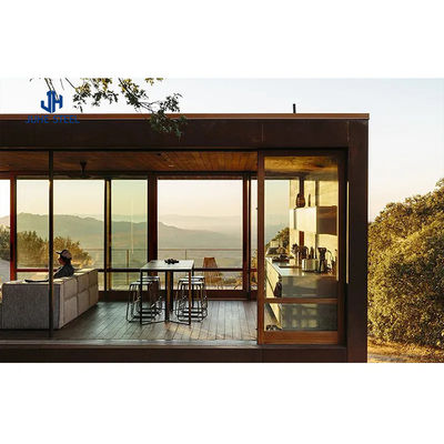 Домашний Prefab Container House с твердой H-образной стальной балки и двери сэндвич-панели
