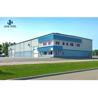 ISO9001 2008/CE/BV Сертифицированное двухэтажное здание с готовой стальной конструкцией