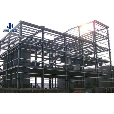 ISO9001 2008/CE/BV сертифицированное сборное здание с низкоуглеродистой сталью Q235B/Q345B