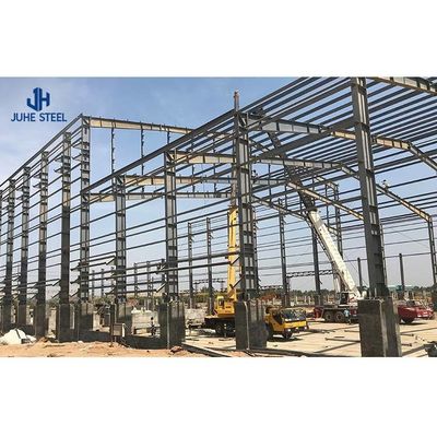 ISO9001 2008/CE/BV сертифицированное сборное здание с низкоуглеродистой сталью Q235B/Q345B