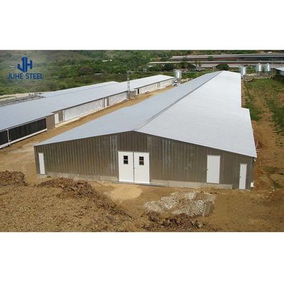 ISO9001 2008/CE/BV сертифицированное сборное здание с низкоуглеродистой сталью Q235B/Q345B