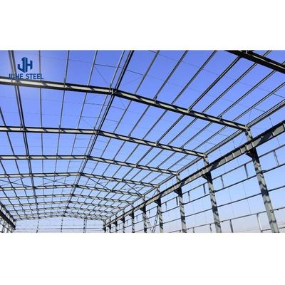 Стандарт ASTM Q235B/Q345B Легкоразмерное здание Стальная рама Хранилище Строение из готовой стали