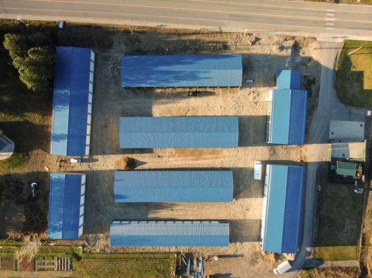 Steel Structure Workshop for Decoiling and Steel Structural Fabrication Construction (Мастерская по деколированию и строительству стальных структур)