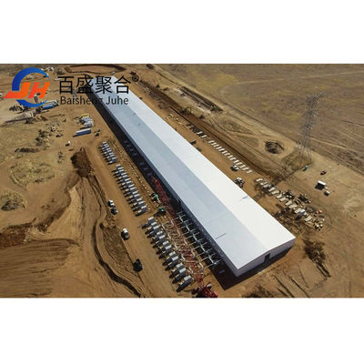 Steel Structure Workshop for Decoiling and Steel Structural Fabrication Construction (Мастерская по деколированию и строительству стальных структур)