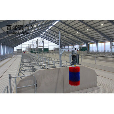 ISO9001 2008/CE/BV Сертифицированная стальная конструкция Коровьи сараи Здание фермы для выращивания коз