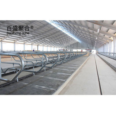 Affordable Sliding Door Steel Structure Cattle Barn Cowshed Farm with AutoCAD Drawing Строение из стали