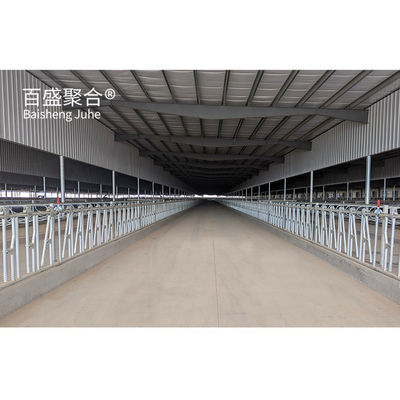 Affordable Sliding Door Steel Structure Cattle Barn Cowshed Farm with AutoCAD Drawing Строение из стали