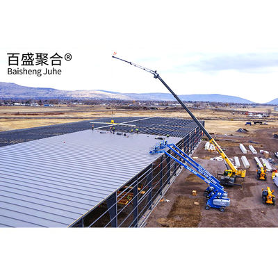 Steel Structure Exhibition Hall Prefab Building with C.Z Shape Steel Channel Purlin (Стальная структура выставочный зал)