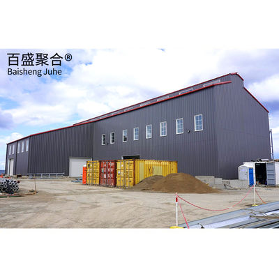 Steel Structure Exhibition Hall Prefab Building with C.Z Shape Steel Channel Purlin (Стальная структура выставочный зал)