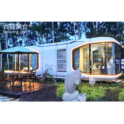 20ft 40ft Tiny Villa Container House с оцинкованной стальной рамой и экологически чистым дизайном