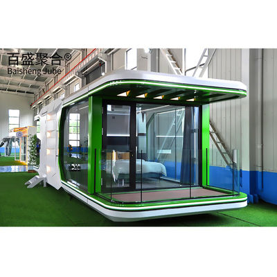 20ft 40ft Tiny Villa Container House с оцинкованной стальной рамой и экологически чистым дизайном