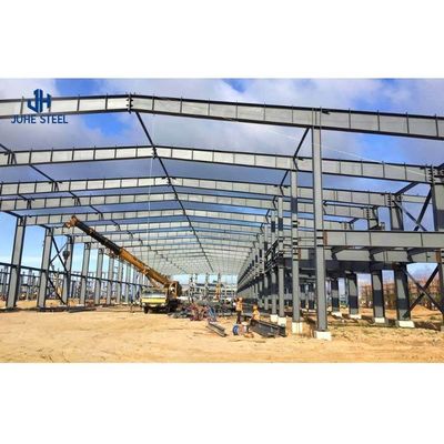 Juhe Industrial Prefab Steel Structure Heavy Workshop for Insulated Hangar Warehouse (Индустриальная префабрикованная стальная конструкция) Тяжелая мастерская для изоляционного ангарного склада