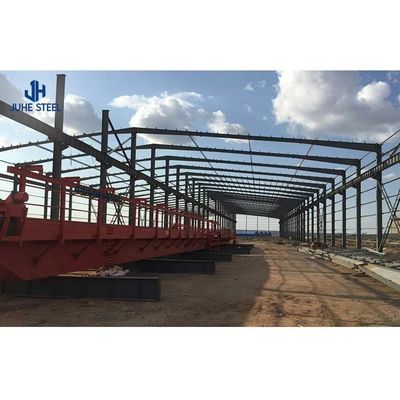 Q235 Q355B Стальная конструкция Стальная рамная мастерская для сборного промышленного склада