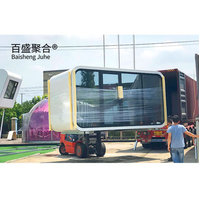 Стальные контейнерные дома 20ft 40ft модульные сборные крошечные дома для портативного офиса Apple