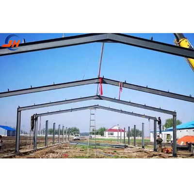 Главная рама из легкой стали Q345 Q235 Префабрикованная стальная конструкция Мастерская Склад
