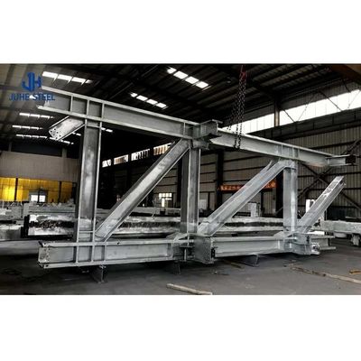 Низкоуглеродистая сталь Q235 Q345 Гальванизированная сталь Складная мастерская Гангёр Гараж Структура