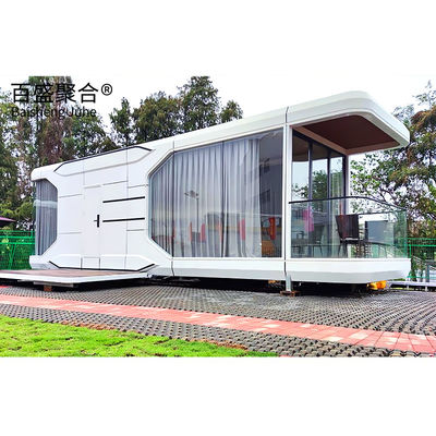 Вилла Manufacture Mobile Space Capsule House Container House Capsule Prefab Home for Living (Вилла-производство Мобильный космический капсульный дом Контейнерный дом Капсульный префабрикованный дом для проживания)
