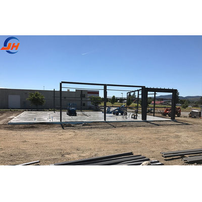 Заготовленная стальная конструкция склады 40x100x20 с C.Z формы стальной канальной Purlin