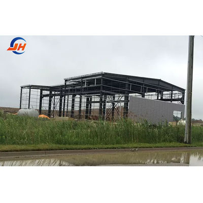 Q355 Q235B Горяче прокатаные конструктивные стальные балки H для мастерской по строительству стальных конструкций большого протяжения