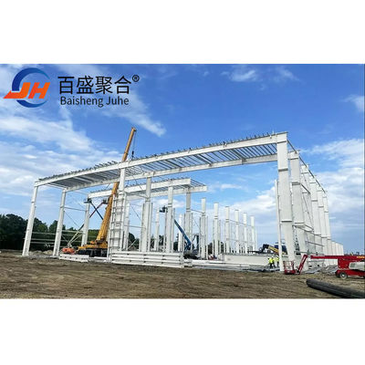 Q355 Q235B Горяче прокатаные конструктивные стальные балки H для мастерской по строительству стальных конструкций большого протяжения
