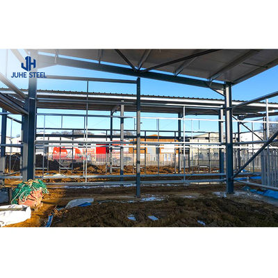 Q355 Q235B Горяче прокатаные конструктивные стальные балки H для мастерской по строительству стальных конструкций большого протяжения