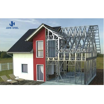 Q235Q345 Стальная конструкция Дом с быстрой установкой и низким содержанием углерода