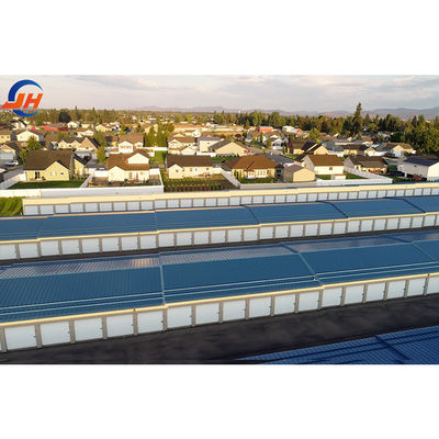 Толерантность ± 1% Стандарта ASTM 15*30*3 Стальная конструкция для коммерческого здания