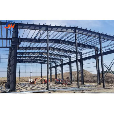 Pre Engineering Metal Steel Structure Warehouse Building for Storage Application Fields Сооружение для хранения металлических и стальных конструкций
