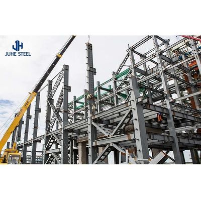 Pre Engineering Metal Steel Structure Warehouse Building for Storage Application Fields Сооружение для хранения металлических и стальных конструкций