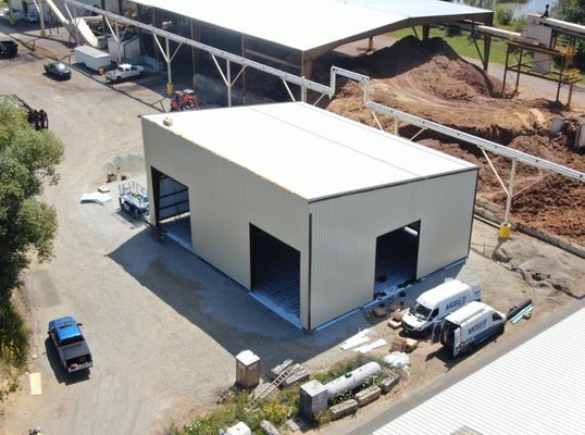 Южная Америка Steel Structural Steel Frame Workshop для низкоуглеродистой стали Q235B/Q345B