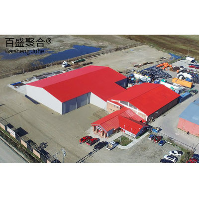 High Tolerance Prefab Metal Structure Warehouse Steel Structure with CE/ ISO9001 Строение из металла с высокой терпимостью