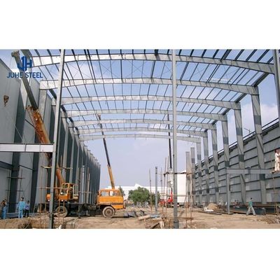 Легкая сталь Q355 Q235 Рама Префабрикована Стальная конструкция Хангар для склада Мастерская Дом