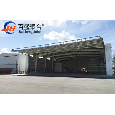 Tolerance ±1% Q235B/Q345B Low Carbon Steel Prefab Steel Structure Warehouse/Hall/Hangar Противопоказания