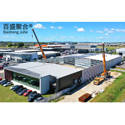 Большое здание стальной конструкции для строительной мастерской Hebei Shandong Prefab