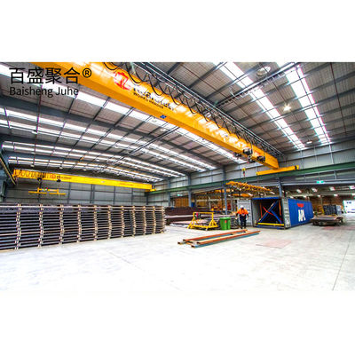 Большое здание стальной конструкции для строительной мастерской Hebei Shandong Prefab