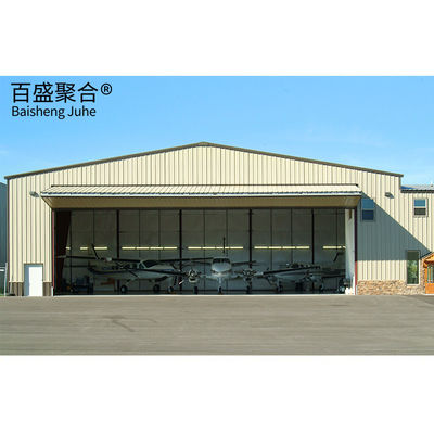 Steel Structural Fabrication Construction Rain Resistant Warehouse for Personal Jets (Стальная структурная фабрикация, строительство, дождеупорный склад для личных самолетов)