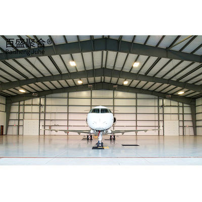 Steel Structural Fabrication Construction Rain Resistant Warehouse for Personal Jets (Стальная структурная фабрикация, строительство, дождеупорный склад для личных самолетов)