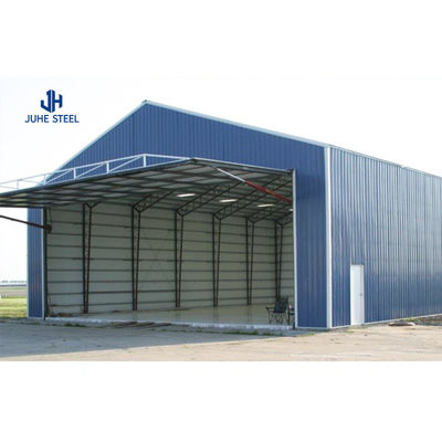 Steel Structural Fabrication Construction Rain Resistant Warehouse for Personal Jets (Стальная структурная фабрикация, строительство, дождеупорный склад для личных самолетов)