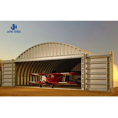 Steel Structural Fabrication Construction Rain Resistant Warehouse for Personal Jets (Стальная структурная фабрикация, строительство, дождеупорный склад для личных самолетов)