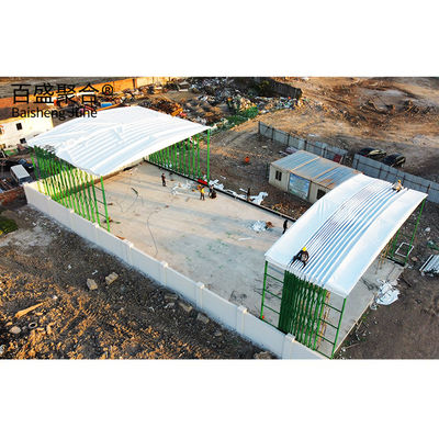 Стальной материал Сдвигаемый Carport складной гараж тент тент для каравана и Carport
