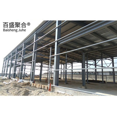 Commercial Steel Buildings Design for Warehouse Machinery Light Weight Structure Промышленное строительство стальных зданий