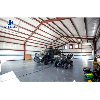 Portable Shelter Prefabricated Metal Car Canopy Garage with Solid H-shape Steel Beam (Портабельное убежище с готовым металлическим автомобилем)