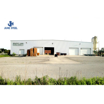 Q235B/Q345B Преfabricated Metal Shed с одним уровнем для легкого строительства легкой стальной залы